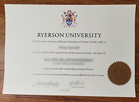 Ryerson University diploma