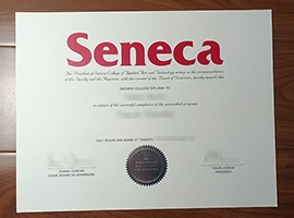 Seneca College diploma