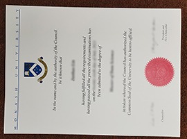 Monash University diploma
