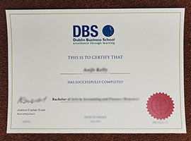 Dublin Business School diploma