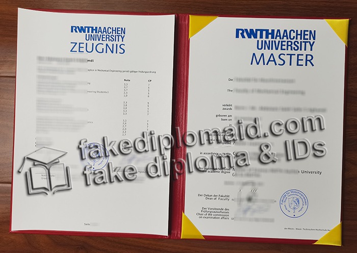 RWTH Aachen University diploma