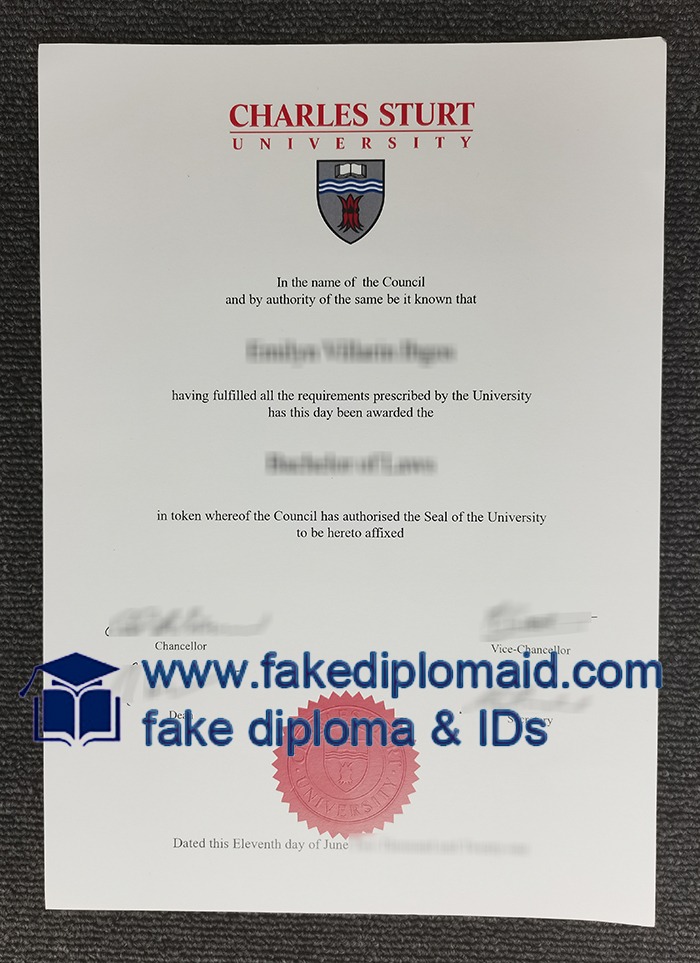 Charles Sturt University diploma