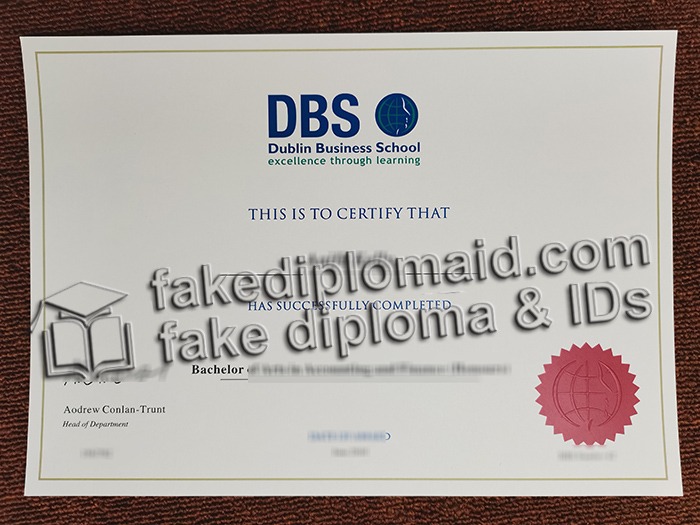  Dublin Business School diploma
