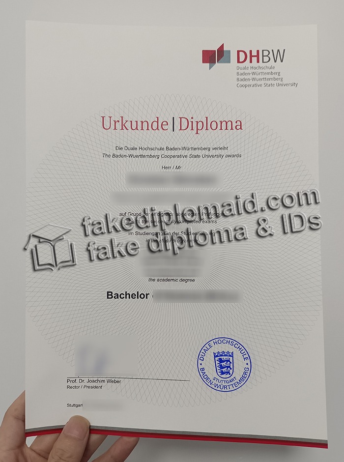 DHBW diploma