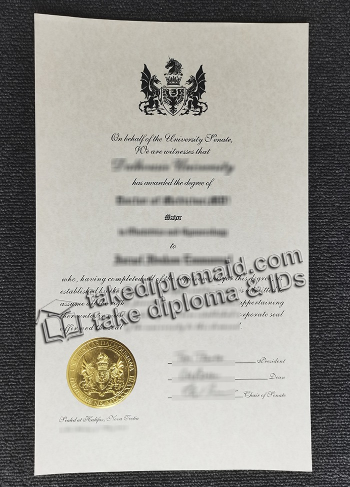 Dalhousie University diploma