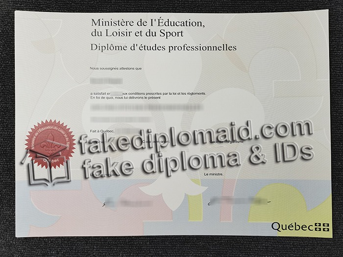 Université du Québec diploma