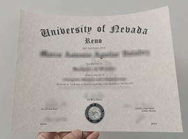 University of Nevada diploma