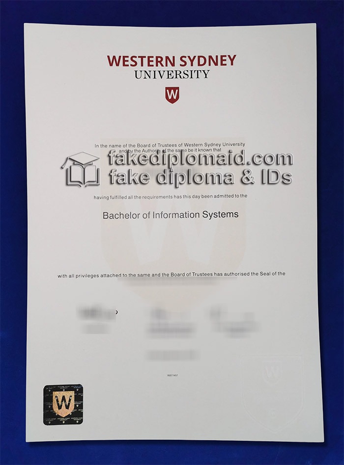 Western Sydney University Degree Western Sydney University Degree