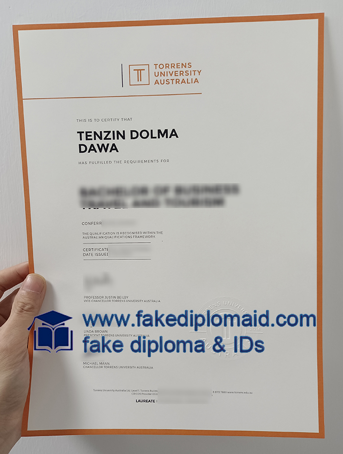 Torrens University diploma