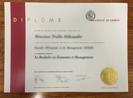 Université de Genève Diploma