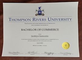 Thompson Rivers University diploma