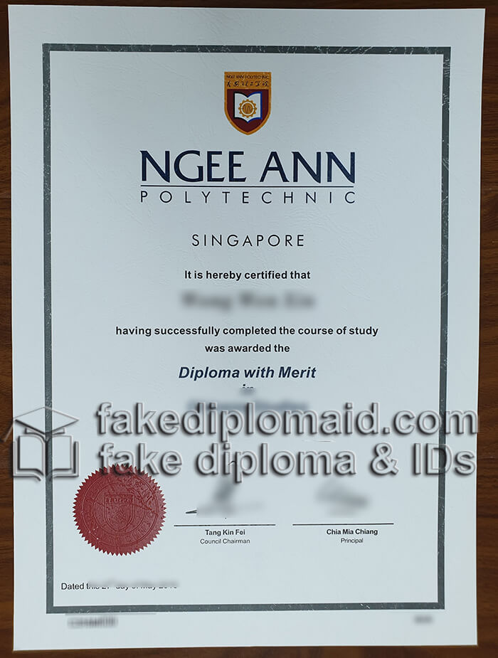 Ngee Ann Polytechnic diploma 