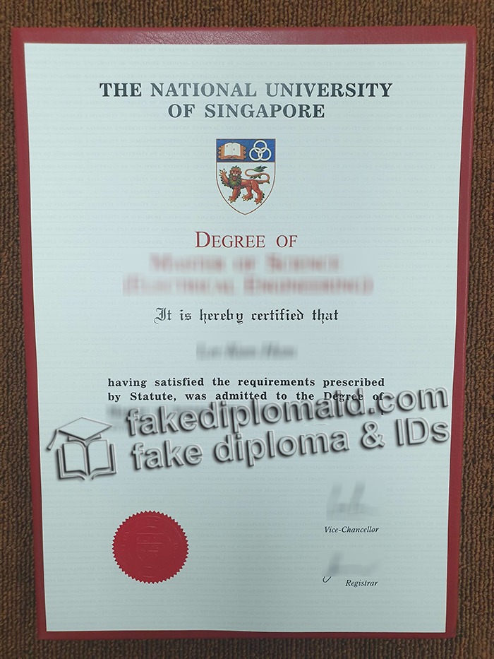 National University of Singapore diploma