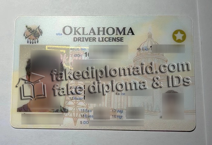 Oklahoma driver's license