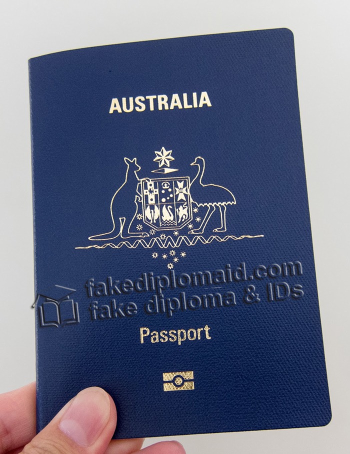 fake Australian passport