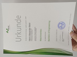 fake AKAD university diploma