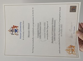 Aston University diploma