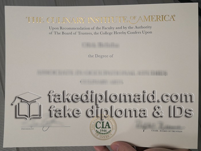 CIA certificate