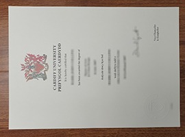 fake Cardiff University diploma