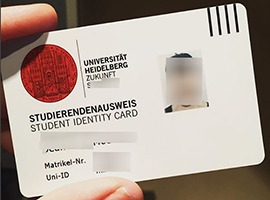 buy Heidelberg University student ID Card