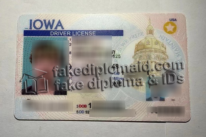 Iowa driver's license