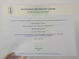 Fake KU Leuven diploma