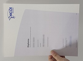 NCOI Opleidingen diploma