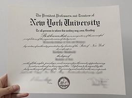 New York University diploma