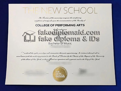 New College diploma