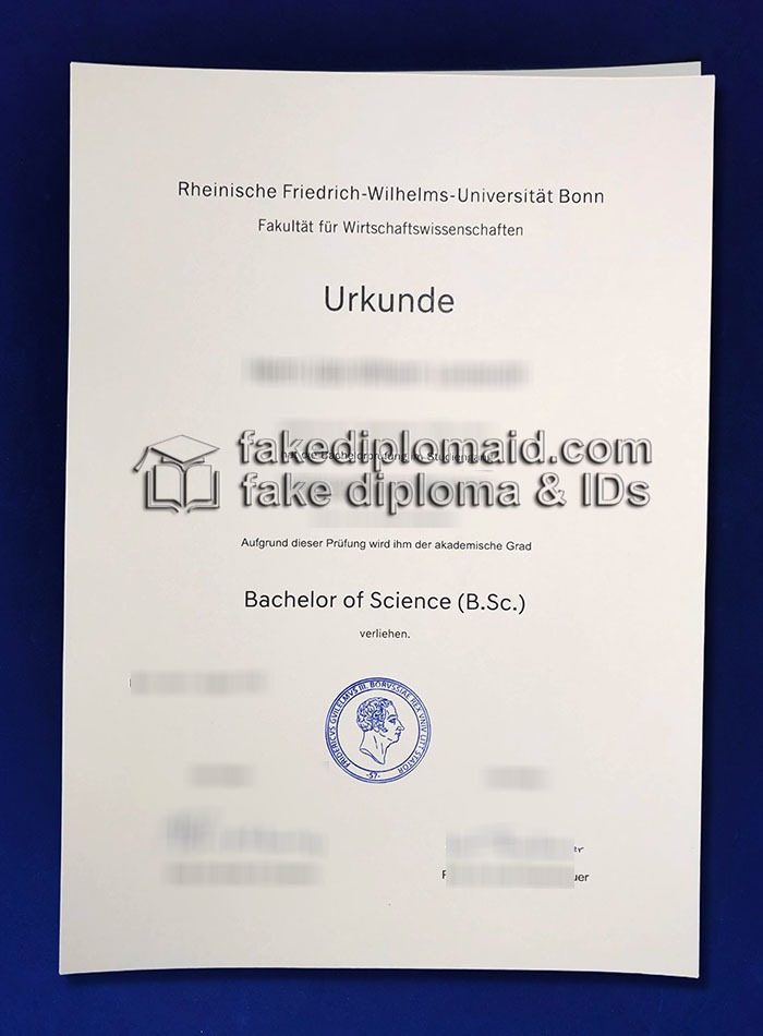 University of Bonn diploma University of Bonn diploma