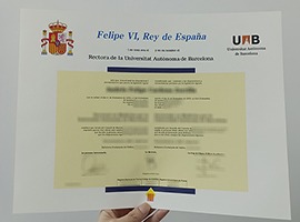 Universitat Autònoma de Barcelona diploma