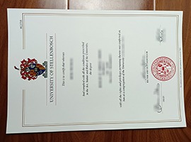 Universiteit Stellenbosch diploma