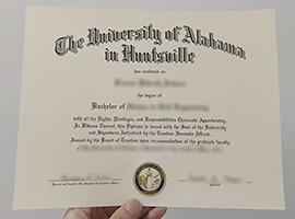 University of Alabama diploma