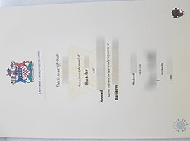 fake University of Gloucestershire diploma