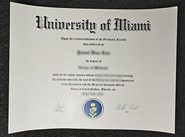 Read more about the article Where to buy the best University of Miami fake diploma?
