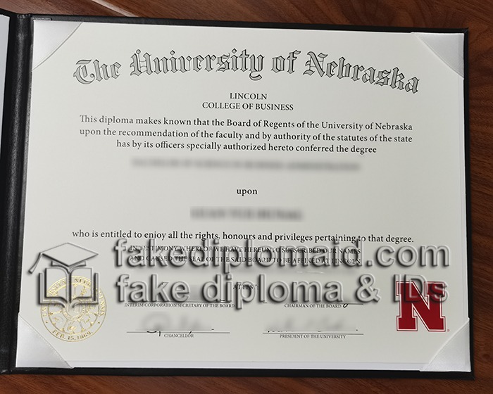 University of Nebraska diploma