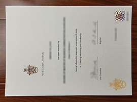 York St John University degree certificate