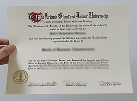fake Stanford University diploma