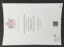 University of the Arts London diploma