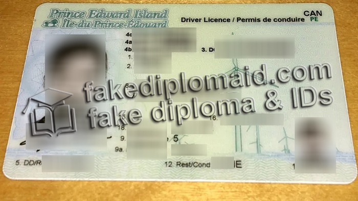 prince edward island driver's license