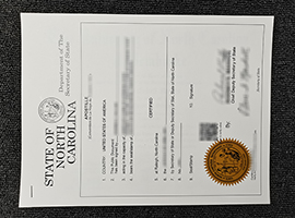 North Carolina Hague certification