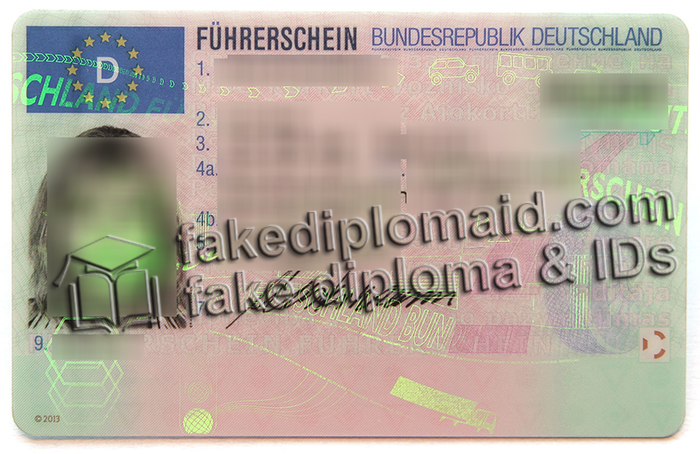 fake German driver's license