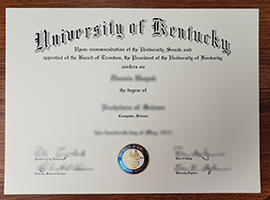 University of Kentucky diploma