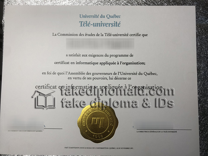 Buy fake UQTR diploma