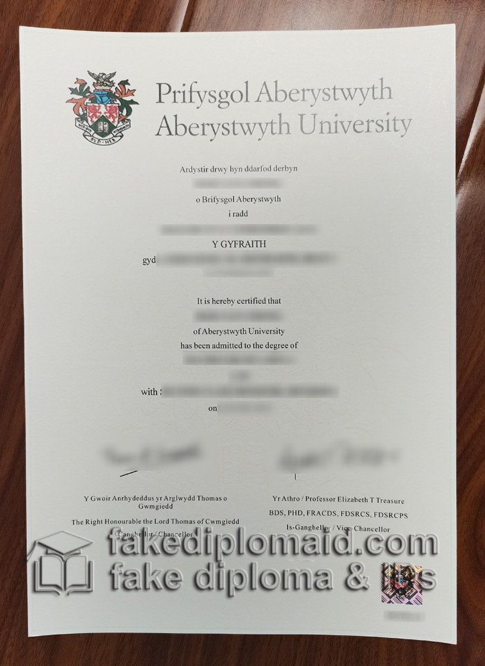 Aberystwyth University diploma