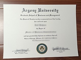 Argosy University diploma