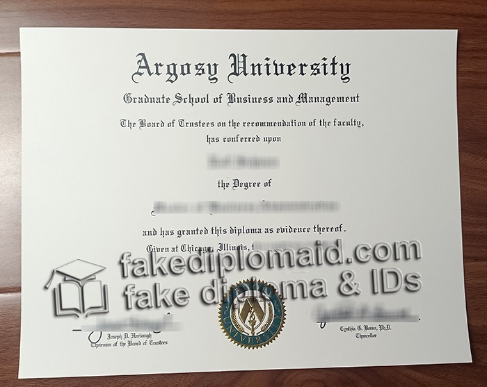 Argosy University Diploma