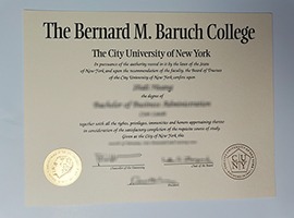 Baruch College diploma