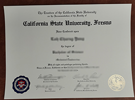 CSU Fresno diploma