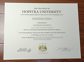 Hofstra University diploma